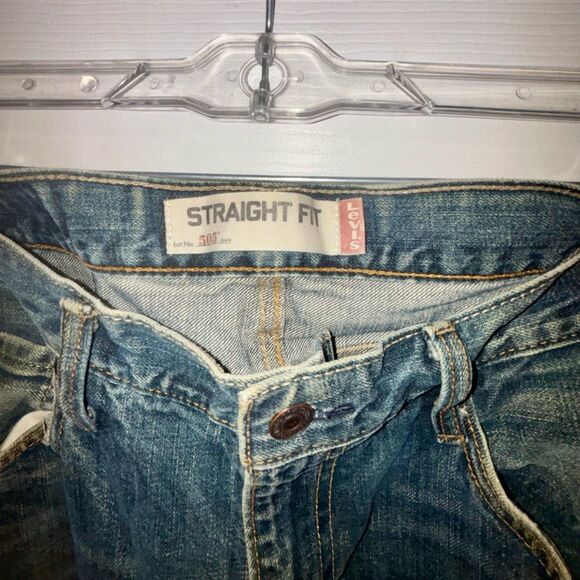 Levi’s 505 Straight Fit Jeans - Picture 8 of 9